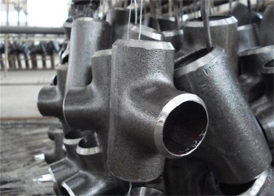 Pièce en t réductrice droite A234 galvanisé à chaud WPC d'ASME B16.9 2 pouces