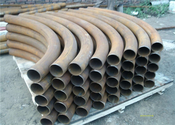 Coude de tuyauterie de l'acier au carbone Sch160 Astm B16.9 rayon de 180 degrés de long Din2605 St35.8