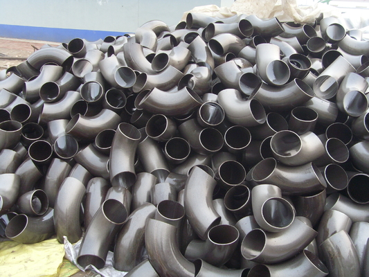 Coude de tuyauterie d'acier au carbone de JIS B2311 16&quot; 2D 3D 5D 90 degrés 180 degrés