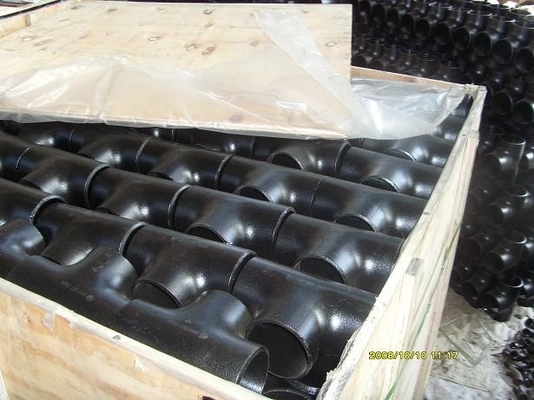 Garnitures de tuyau sans couture de P265GH EN10253-2 4 pouces coude de 90 degrés 1 pouce