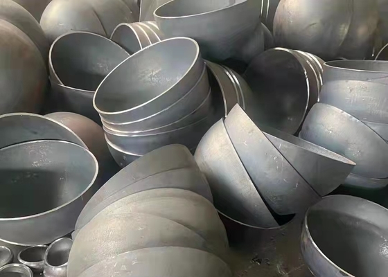 Le traitement thermique A53 A369 a soudé le chapeau de tuyau adaptant l'anti rouille Sch10 a enduit