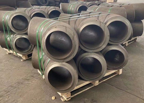 Raccord de tuyau sans soudure en acier au carbone Ped Api à 90 degrés St35.8