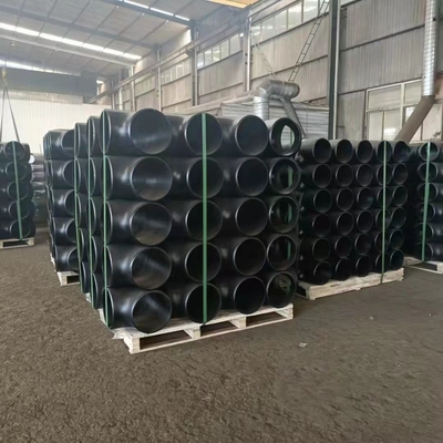Acier au carbone poli de 2 pouces adaptant le long coude de soudure de rayon pour le réseau de pipe-lines